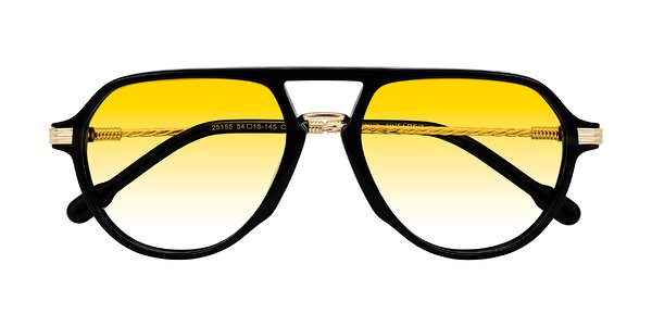 Front of Kanause in Black/Gold