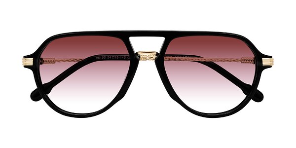 Front of Kanause in Black/Gold