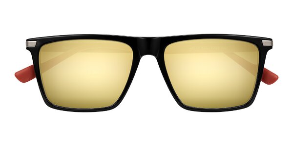 Front of Zephyr in Black/Red