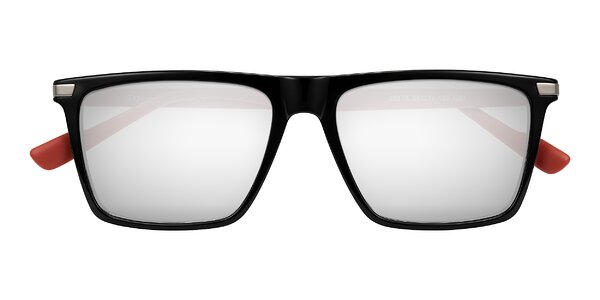 Front of Zephyr in Black/Red