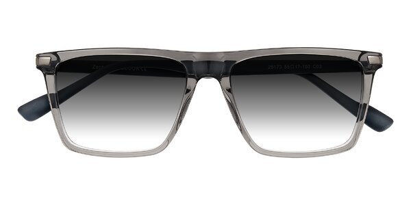 Front of Zephyr in Transparent Gray