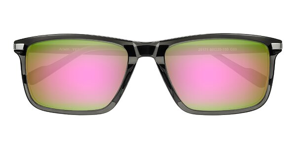 Front of Arleth in Transparent Gray