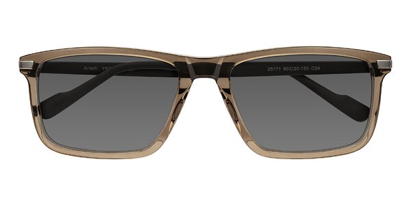 Front of Arleth in Transparent Brown