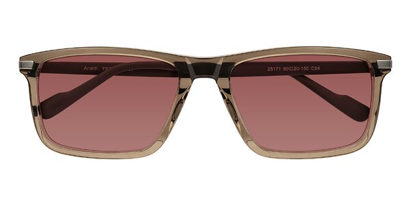 Front of Arleth in Transparent Brown