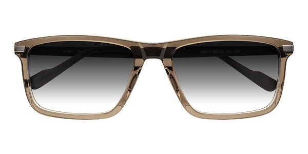 Front of Arleth in Transparent Brown