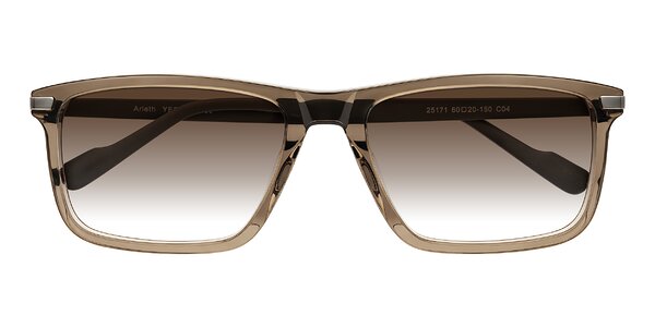 Front of Arleth in Transparent Brown