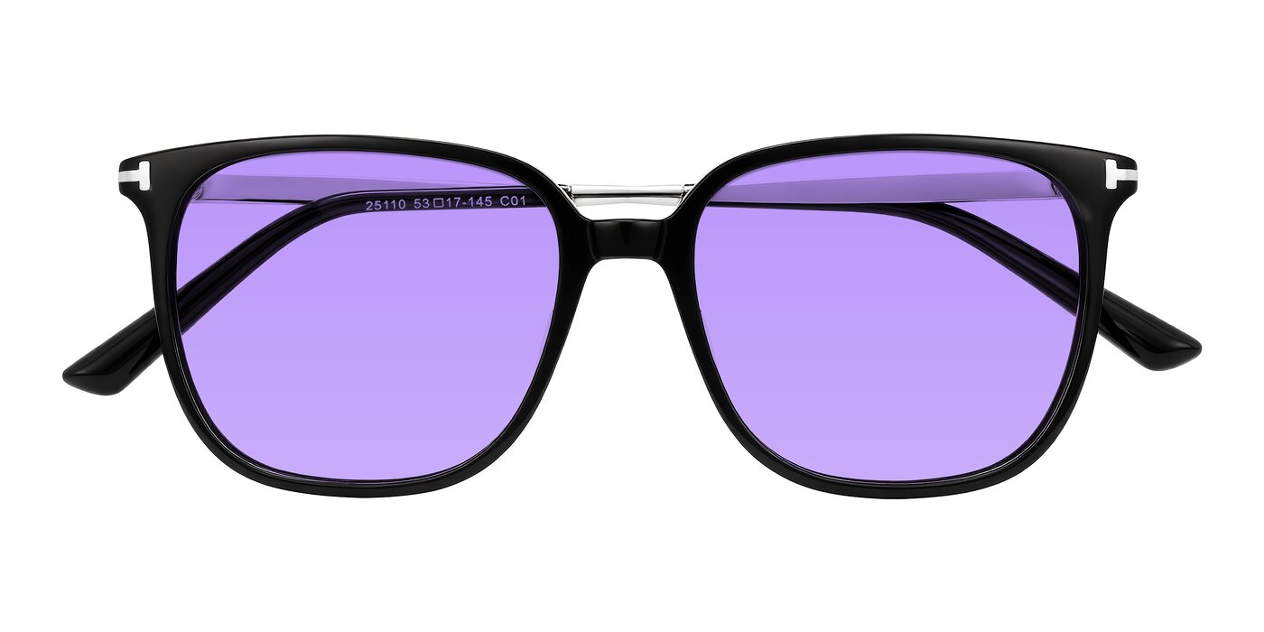 Trusten - Black Tinted Sunglasses