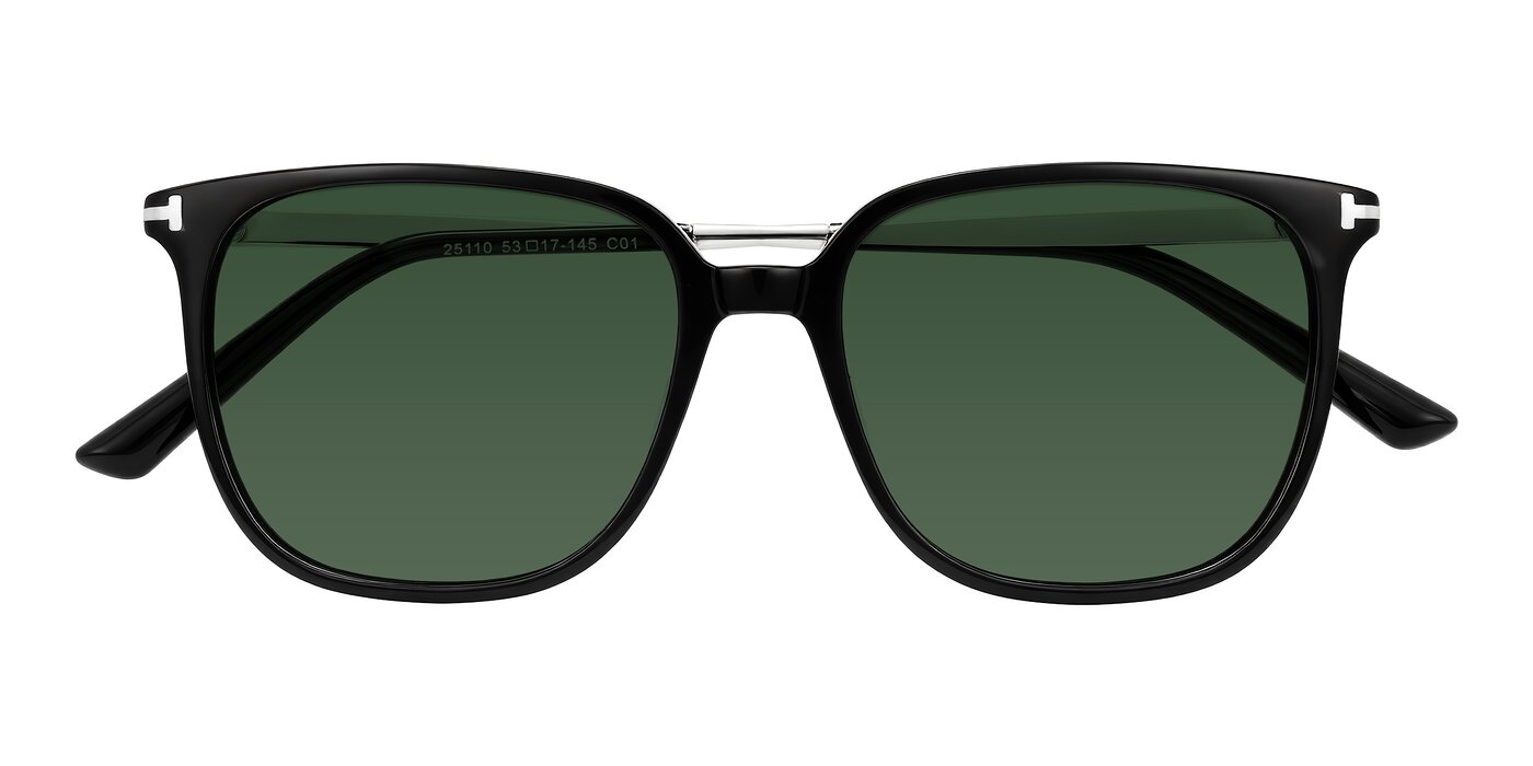 Trusten - Black Tinted Sunglasses