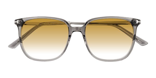 Front of Trusten in Transparent Gray