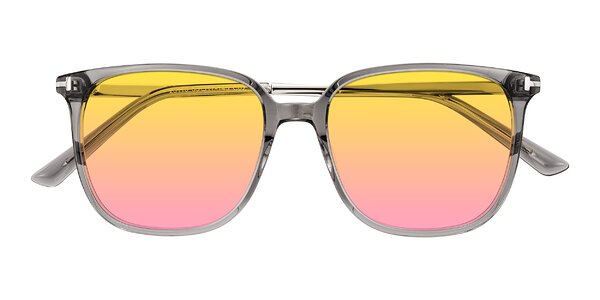 Front of Trusten in Transparent Gray