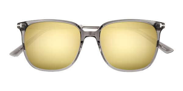 Front of Trusten in Transparent Gray