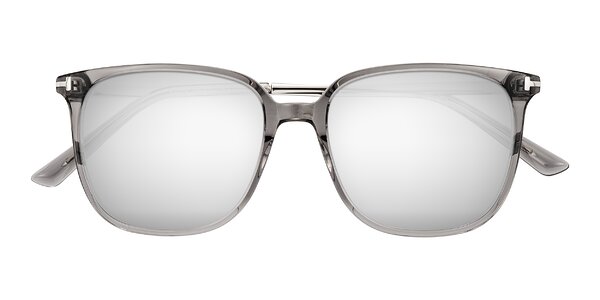 Front of Trusten in Transparent Gray