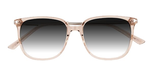 Front of Trusten in Transparent Brown