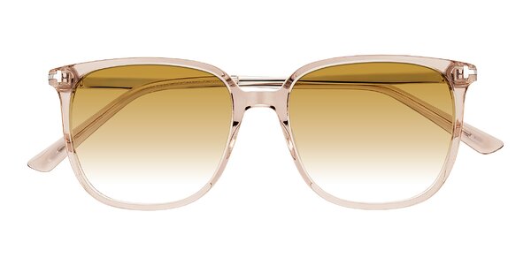 Front of Trusten in Transparent Brown