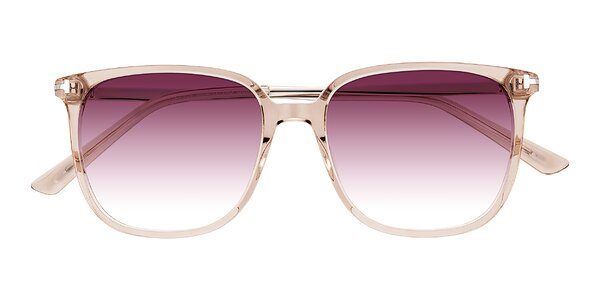 Front of Trusten in Transparent Brown