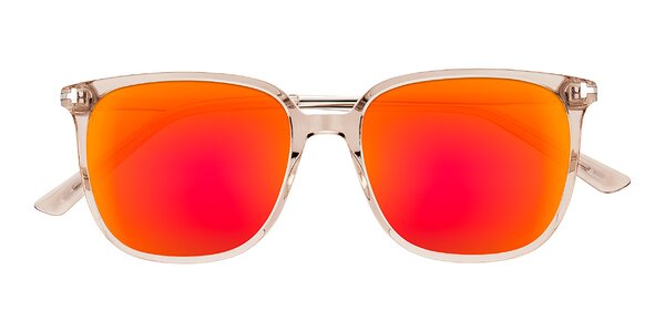 Front of Trusten in Transparent Brown