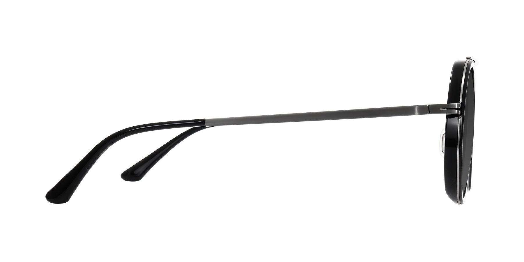 Side of Lodovico in Black with Gray Tinted Lenses