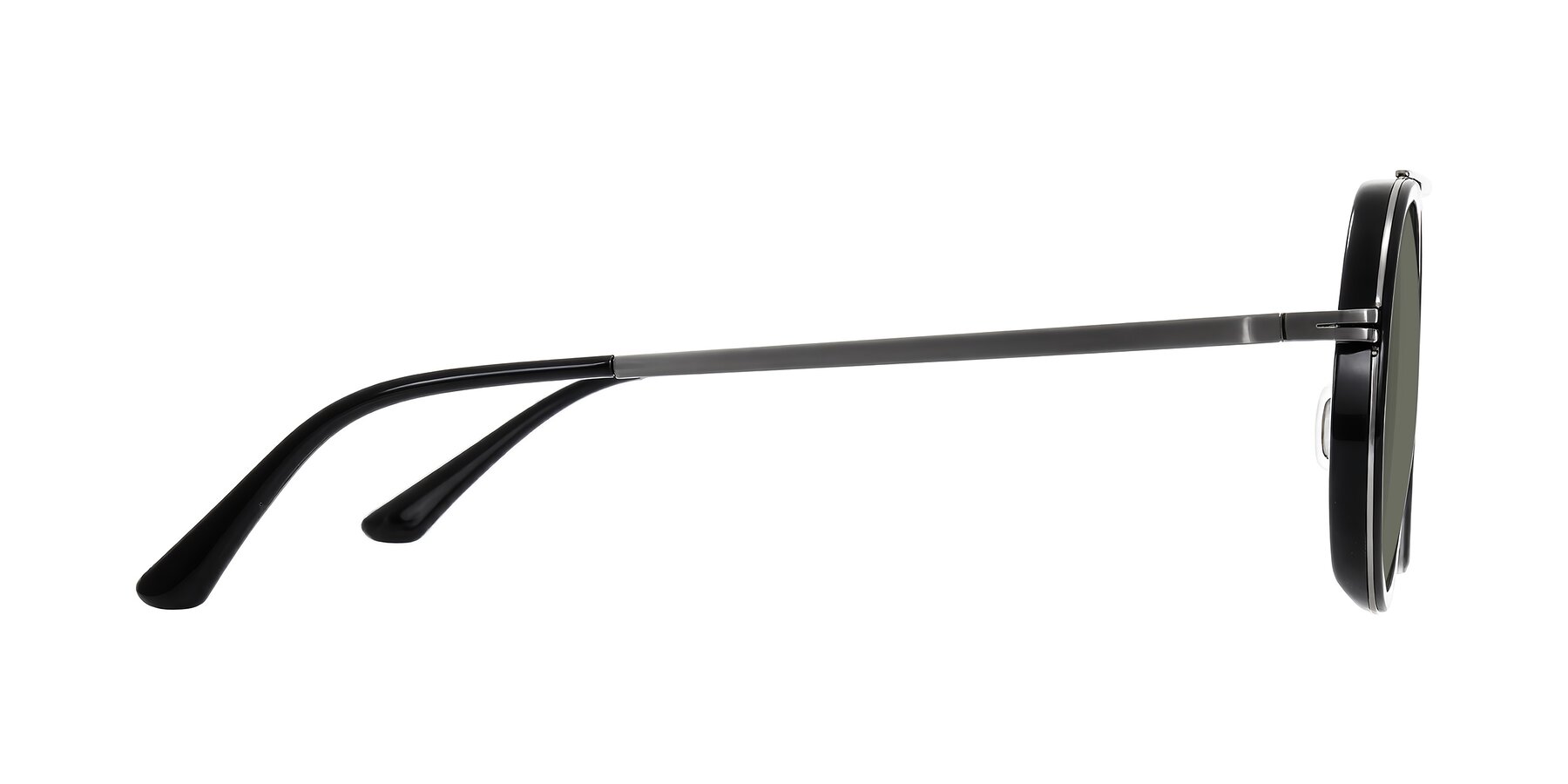 Side of Lodovico in Black with Gray Polarized Lenses