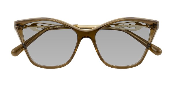 Front of Aspen in Transparent Brown