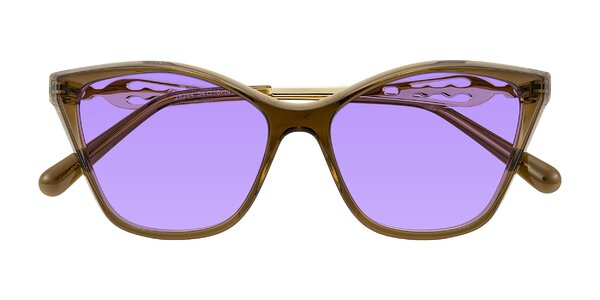 Front of Aspen in Transparent Brown