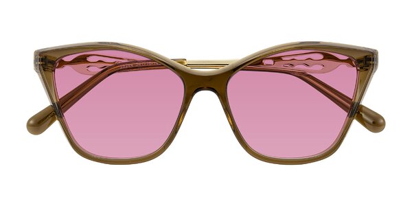 Front of Aspen in Transparent Brown