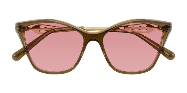 Front of Aspen in Transparent Brown