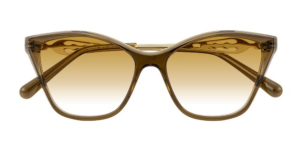 Front of Aspen in Transparent Brown