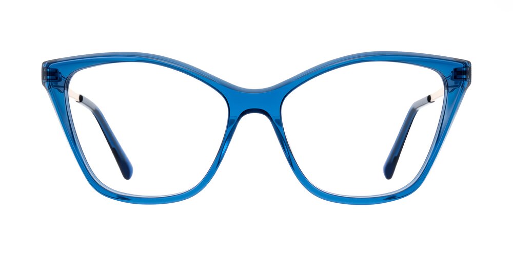 Aspen - Transparent Blue Eyeglasses