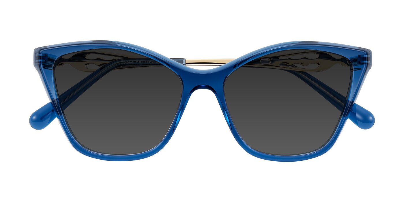 Aspen - Transparent Blue Tinted Sunglasses