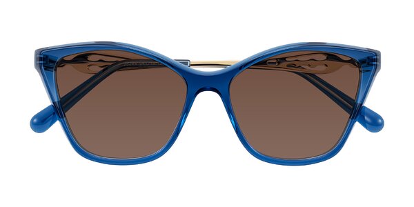 Front of Aspen in Transparent Blue