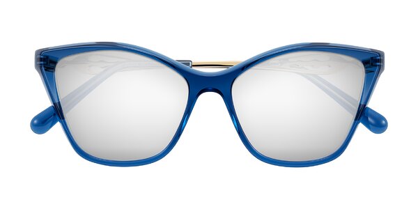 Front of Aspen in Transparent Blue