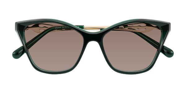 Front of Aspen in Jade Green