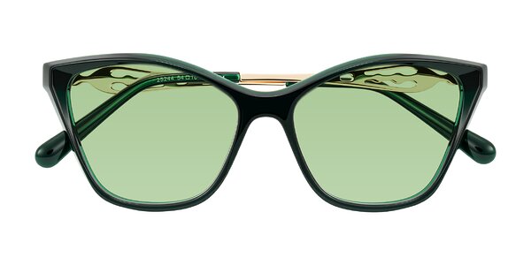 Front of Aspen in Jade Green