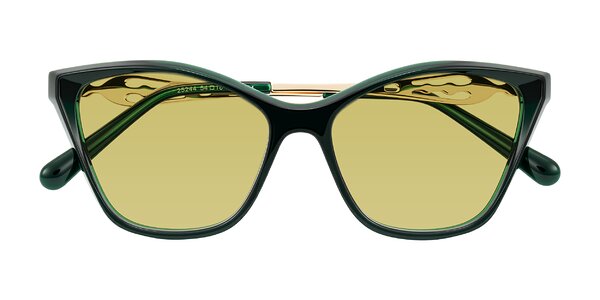 Front of Aspen in Jade Green