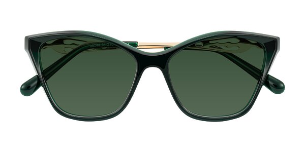 Front of Aspen in Jade Green