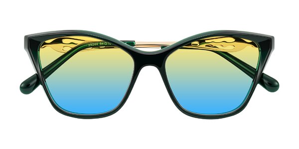 Front of Aspen in Jade Green