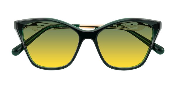 Front of Aspen in Jade Green