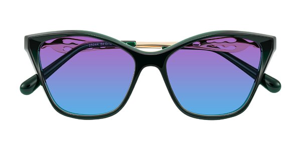 Front of Aspen in Jade Green