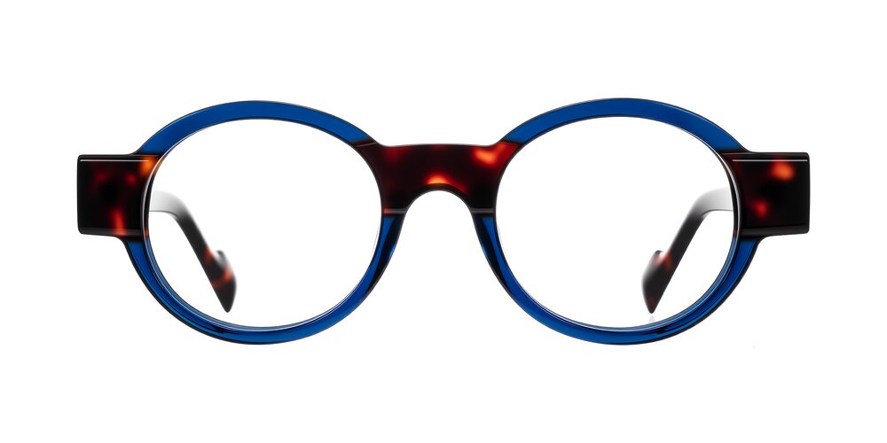 Talori - Transparent Blue/Tortoise Eyeglasses