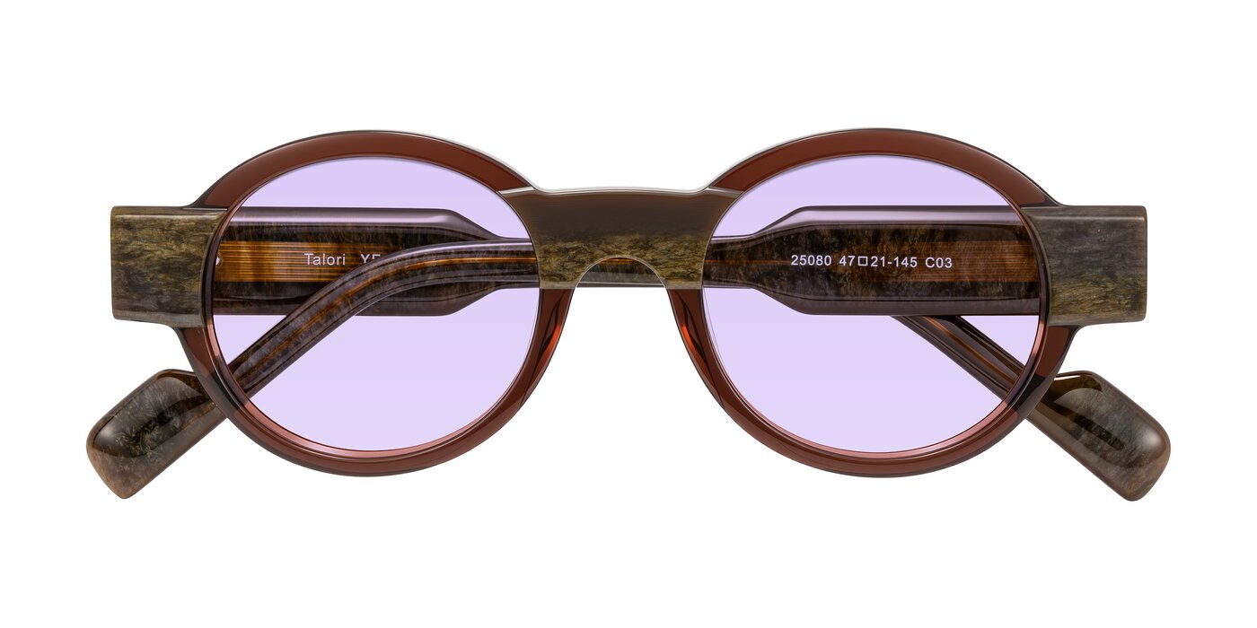 Talori - Cola Brown/Marble Tinted Sunglasses