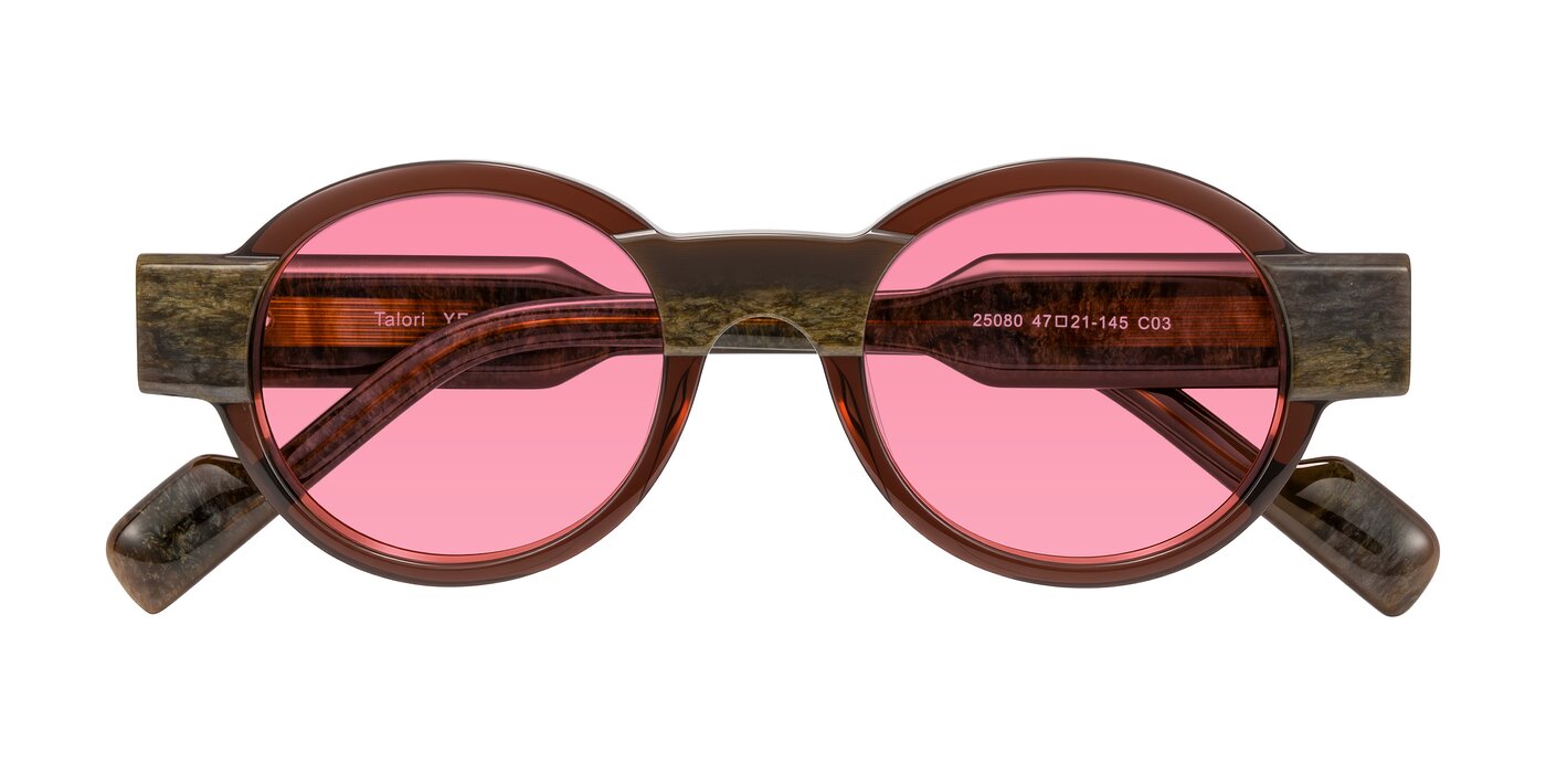 Talori - Cola Brown/Marble Tinted Sunglasses