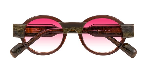 Front of Talori in Cola Brown/Marble