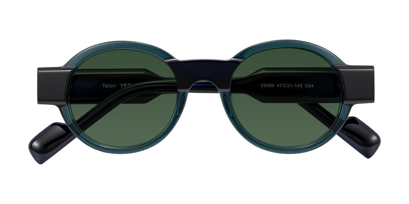 Talori - Emerald/Blue Charcoal Tinted Sunglasses