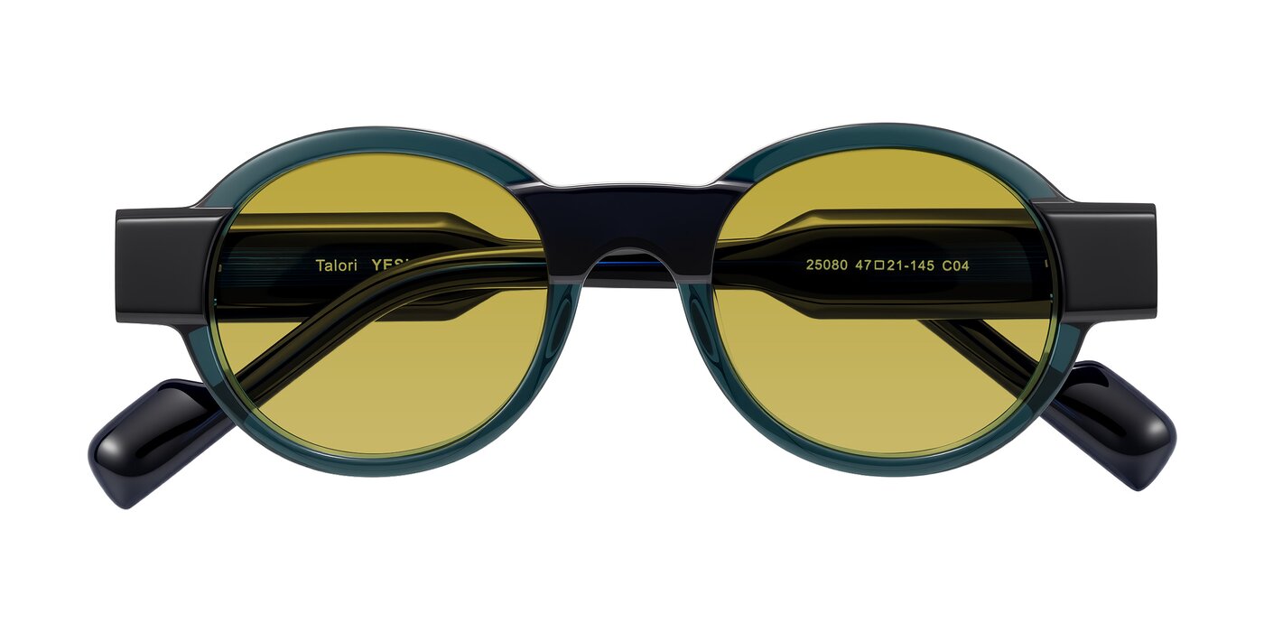 Talori - Emerald/Blue Charcoal Tinted Sunglasses