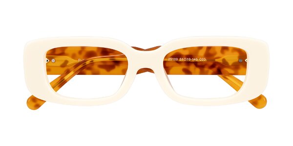 Front of Pythias in Milky White/Tortoise