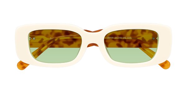 Front of Pythias in Milky White/Tortoise