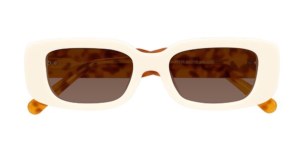 Front of Pythias in Milky White/Tortoise