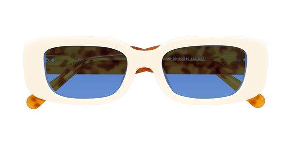Front of Pythias in Milky White/Tortoise