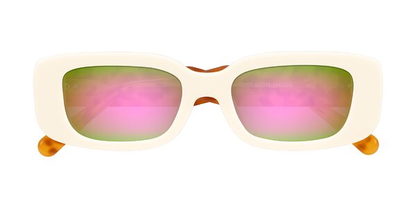 Front of Pythias in Milky White/Tortoise