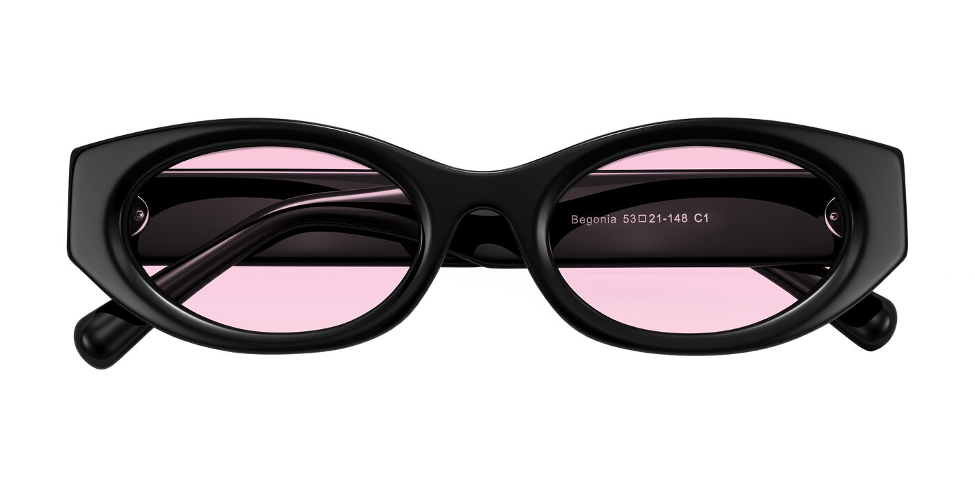 Begonia - Black Tinted Sunglasses